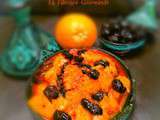 Salade Marocaine d ' Oranges aux Olives Noires