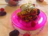 Streusel Bars aux Fruits Rouges