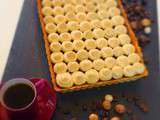 Tarte au Chocolat et Crème Fouettée au Café