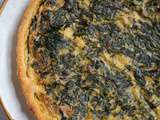 Anti-gaspi: quiche aux fanes de betteraves