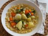 Base: le bouillon de légumes