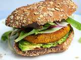 Burger de courge et lentilles pour faire le plein de protéines végétales