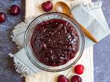 Confiture de cerises faite maison