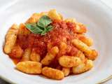 Gnocchi  de pommes de terre et sauce tomate