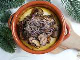 Polenta aux champignons, une recette pour se sentir en vacances à la montagne