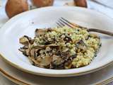 Risotto ai funghi cardoncelli