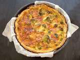 Quiche Brocolis / Roquefort & Lardons