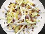 Salade d'Endives, Granny, Raisins Secs, Noix & Comté