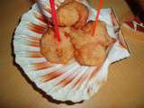 Beignets de coquilles Saint Jacques