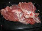 Gigot : Gigot d'agneau � la cr�me d'ail