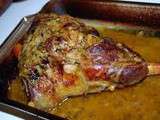 Gigot : Gigot d'agneau � la diable