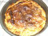 M�langes : Tarte tatin de courgette, oignon, lardons par Manon