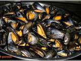 Moules : Salade de riz aux moules