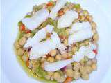 Pois chiche : Salade de morue et pois chiche