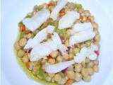 Salade de morue et pois chiches