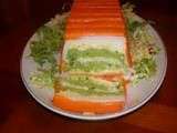 Terrine de surimi et avocat