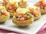 Coeurs d'artichauts aux crevettes