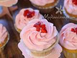 Cupcakes aux fraises