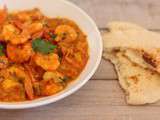 Curry de crevettes