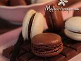 Macarons faciles à la vanille et au chocolat