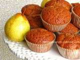 Muffins aux poires