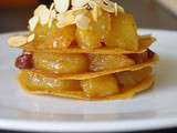 Pastilla aux pommes caramélisées