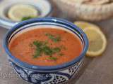 Soupe aux lentilles corail et boulgour