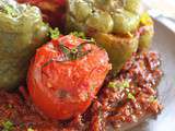 Tajine de légumes farcis