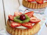 Tartes renversées aux fruits