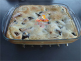Clafoutis d'aubergines au parmesan