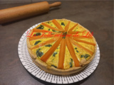 Quiche épinard et carotte aux épices