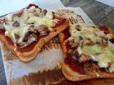 Pizza pain de mie