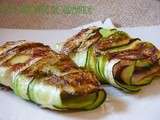 Roulés de courgettes