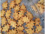 Biscuits aux noix de pécan et sirop d’érable