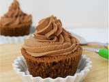 Cupcakes 60/40 au chocolat