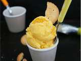 Frozen yogurt mangue coco