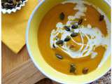 Soupe de carottes et lentilles corail