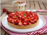 Tarte aux fraises gourmande comme il faut