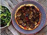 Tatin d’aubergines au miel