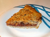 Tourte aux cerises et à la fève tonka