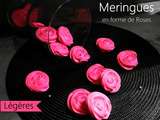 Meringues en forme de Roses