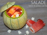 Salade de melon & jambon de Parme