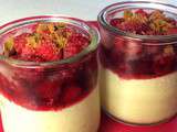 Mousse onctueuse mascarpone framboises