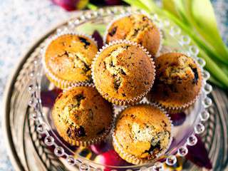 Muffins aux pépites de chocolat