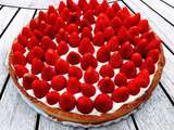 Tarte fraise chantilly