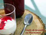 Coulis de groseilles au Thermomix