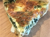 Quiche aux feuilles de blettes