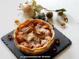 Tarte abricots pommes