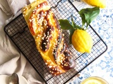 Babka au citron et fleur d'oranger
