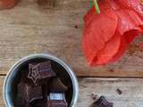 Bouchées au chocolat et fruits de la passion